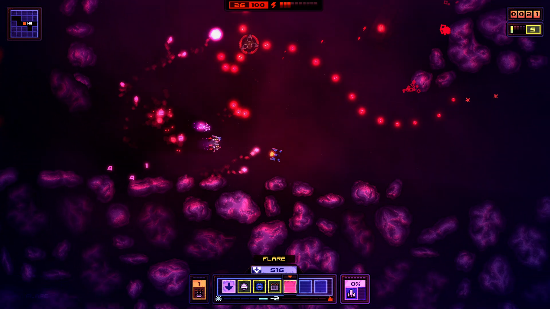Devoid Game - Fighting Goblins in Space Dungeon