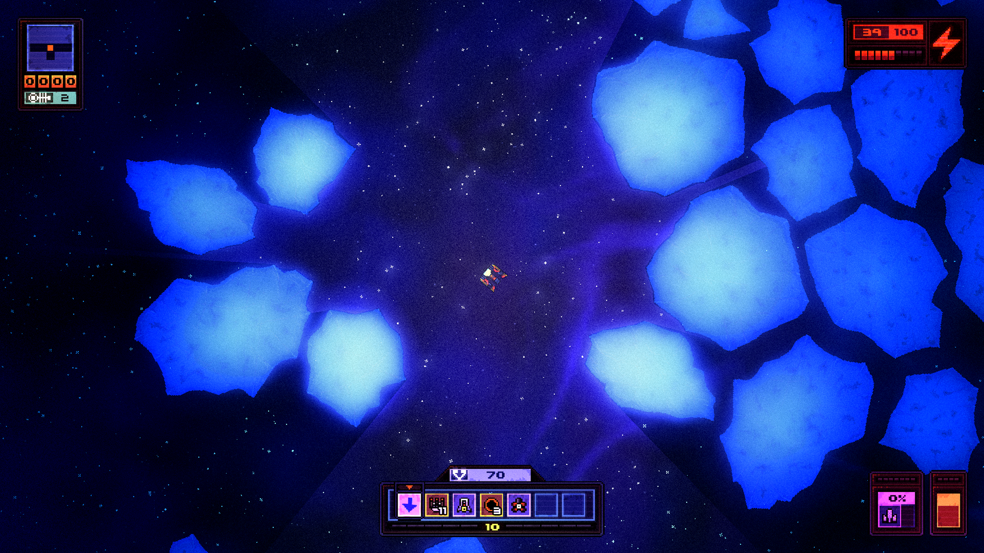 Devoid Game - Pilot Flying In Snow Storm